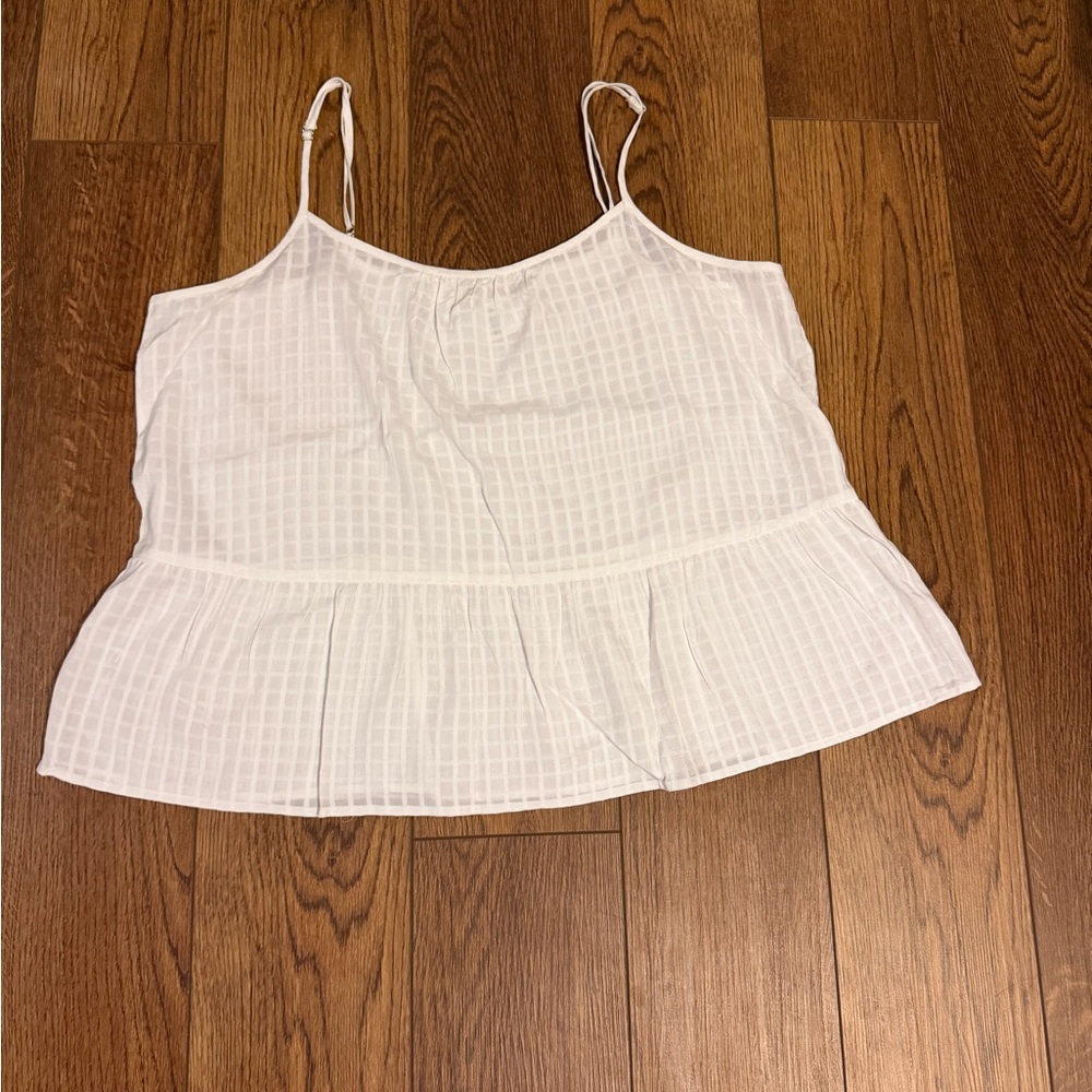 LOFT White Camisole Top